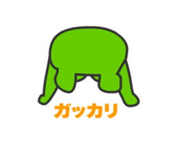 Frogs Caruzou sticker #11393539