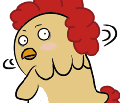 Chicken grandmother sticker #11393999