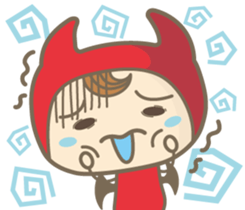 Easy! English! Mr. small devil sticker #11394027