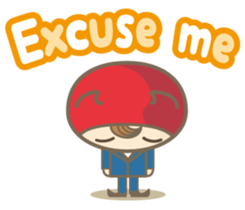 Easy! English! Mr. small devil sticker #11394028