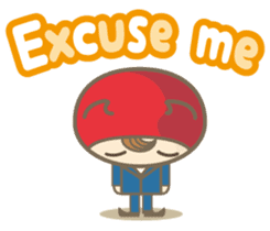 Easy! English! Mr. small devil sticker #11394028