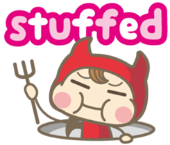 Easy! English! Mr. small devil sticker #11394035