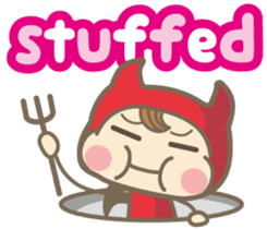 Easy! English! Mr. small devil sticker #11394035