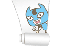 Easy! English! Mr. small devil sticker #11394039