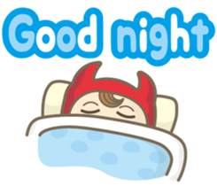 Easy! English! Mr. small devil sticker #11394043