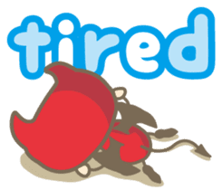 Easy! English! Mr. small devil sticker #11394061