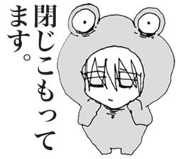 Shoegazer Girl 2 sticker #11394375