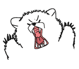 White bear Paradise sticker #11394584