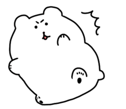 White bear Paradise sticker #11394589