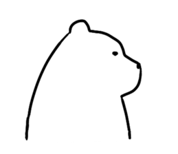 White bear Paradise sticker #11394603