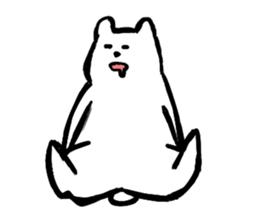 White bear Paradise sticker #11394605