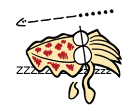 oval squid (aori ika) sticker no.3 sticker #11394669