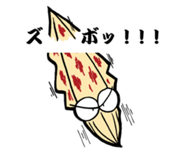 oval squid (aori ika) sticker no.3 sticker #11394680