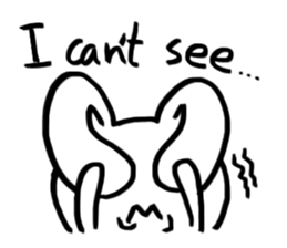 A day in the life of a white rabbit sticker #11395127