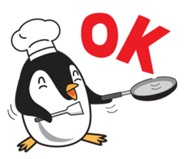 Nano Penguin sticker #11395426