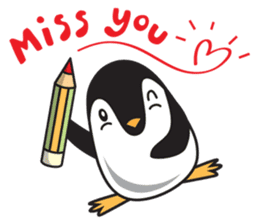 Nano Penguin sticker #11395435