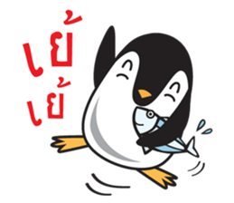 Nano Penguin sticker #11395458