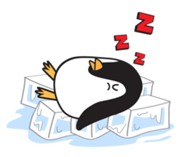 Nano Penguin sticker #11395460