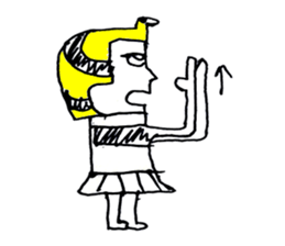 Egypt Ha Ha. Hello how are you to day? sticker #11395627