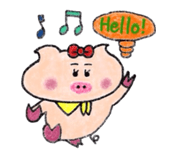 Crayon de Butako sticker #11395704