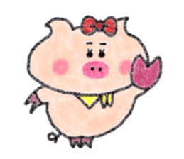 Crayon de Butako sticker #11395723