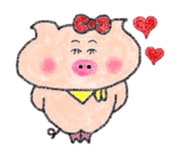 Crayon de Butako sticker #11395724