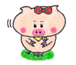 Crayon de Butako sticker #11395728