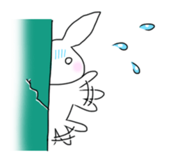 TIRA rabbit sticker #11395749
