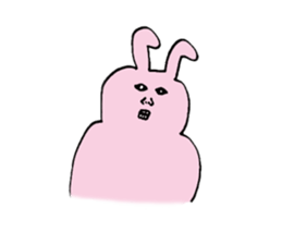 Expressive usagi sticker sticker #11395989