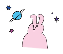 Expressive usagi sticker sticker #11395991