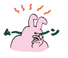 Expressive usagi sticker sticker #11395995