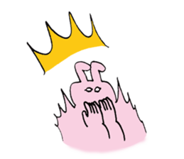 Expressive usagi sticker sticker #11395999