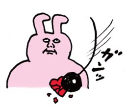 Expressive usagi sticker sticker #11396004