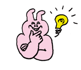 Expressive usagi sticker sticker #11396005