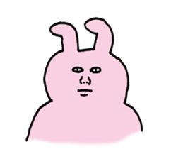 Expressive usagi sticker sticker #11396006