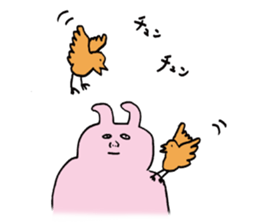 Expressive usagi sticker sticker #11396013