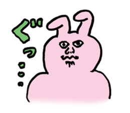 Expressive usagi sticker sticker #11396015