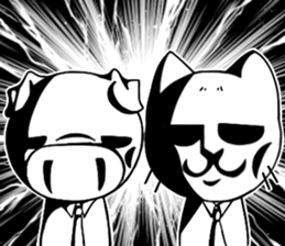 Nyan & Pooh sticker sticker #11396879