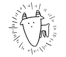 Goat&Giraffe sticker #11396963