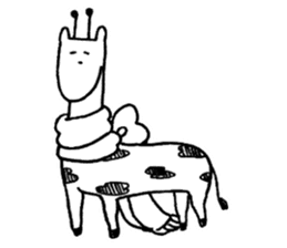 Goat&Giraffe sticker #11396969