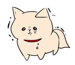 moti dog sticker #11397158