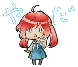 Shiromechan Sticker sticker #11397706