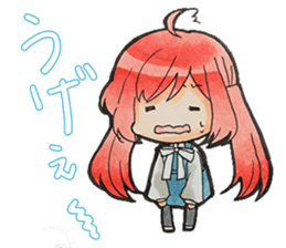 Shiromechan Sticker sticker #11397707