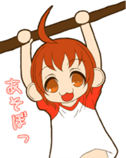 MONCHAN of a monkey sticker #11397785