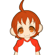 MONCHAN of a monkey sticker #11397789