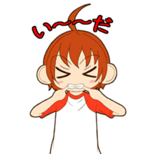 MONCHAN of a monkey sticker #11397791