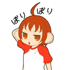 MONCHAN of a monkey sticker #11397792