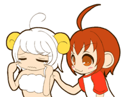 MONCHAN of a monkey sticker #11397806