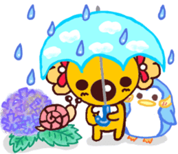 Cute cute koala 4 (summer version) sticker #11398070