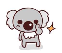 Cute cute koala 4 (summer version) sticker #11398074